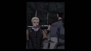 A true warrior dosnt need a sword ( thors vs askeladd ) #shorts #animespeech #vinlandsaga