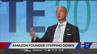 Amazon founder Jeff Bezos stepping down as CEO