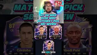 HIT OR MISS! BASE HERO MATCHDAY PICK SBC REVIEW #HitOrMiss #Hero #MatchdayPick #SBCReview #FC26