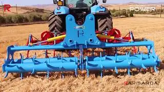 RAPISARDA - Coltivatore Dissodatore POWER - Prova in campo