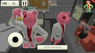Hello Scary Piggy Boss: Horror Escape Roblx Games - All Levels Completed (iOS, Android)