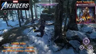 [*/\*] Marvel's Avengers - Little Hits - Tracking Cavorite - Locate the SHIELD bunker entrance