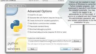 Python Tutorial 2021 - Lesson 2: installing Python