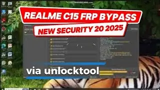 REALME C15 FRP BYPASS PLUS KUNCI LAYAR VIA UNLOCKTOOL 