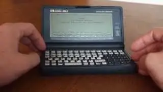 How I use my vintage HP 200LX today.
