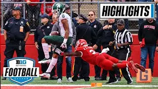 Condensed Game: Michigan State at Rutgers  | Oct. 9, 2021 | Big Ten Football