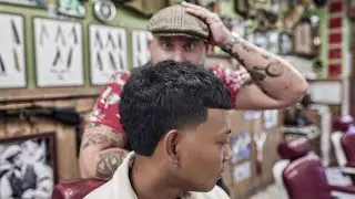 💈 ASMR BARBER - The French Mullet Crop Haircut