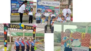 😍😍Shritej Sports day |shritej winner|The magic learning preschool|@swatiladhe_kichen😍