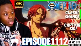 SHANKS JUST DESTROYED KID! | ONE PIECE EPISODE 1112 Reaction