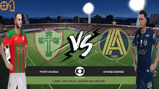 SÉRIE D PEGANDO FOGO! 2026🔥 Portuguesa x Aparecidense