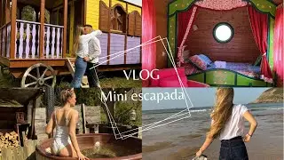 VLOG! Una noche en las cabañas en los árboles! 🌳