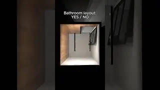 Bathroom floor plan: YES / NO