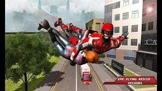 Flying Future Hero Survival Part-2 | New Superhero Flying Simulator | Android GamePlay | Game Crazy
