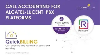 Call Accounting for Alcatel-Lucent Enterprise PBX platforms