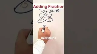 Can You Beat This Math Challenge in 30 Seconds? DeerMaths #maths #shorts #trending