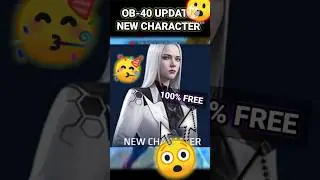 HOW TO GET NEW CHARACTER 😍 IN OB-40 UPDATE #SHORTS#OB40 UPDATE