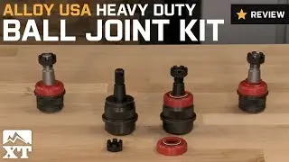 Jeep Wrangler Alloy USA Heavy Duty Ball Joint Kit (2007-2017 JK) Review