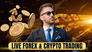 Live Gold & Crypto Trading # 134 | SMC | Revision | 02/05/2025 | SHR FX