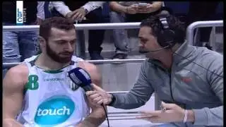 Henri Chalhoub Basketball Tournament - Interview  Elie Restom