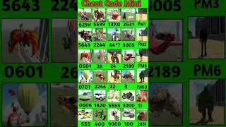 Peacock + Hulk + Lion + Mr Beast Code 🤑 Indian Bike Driving 3d #indianbikedriving3d #shorts