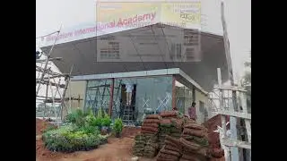Our ACP & Glass installation at Bangalore International School. Contact us at 9845439823 for pricing