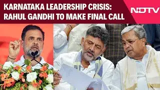 Karnataka Congress | Karnataka Leadership Crisis Peaks: Rahul Gandhi To Make Final Call