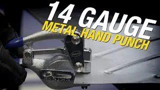 14 Gauge Metal Hand Punch - Create PERFECT HOLES for Spot Welds or Rivets - Eastwood