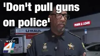 &lsquo;Don&rsquo;t pull guns on police&rsquo;: JSO sheriff gives stern warning after recent officer-involved shootings
