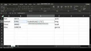 How to use SUBSTITUTE function on Excel