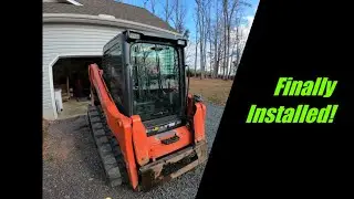 Skid Steer Front Window Replacement