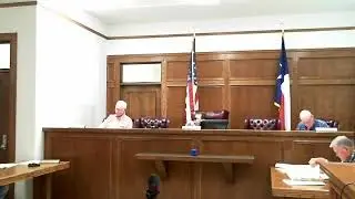 Van Zandt County Commissioners Budget Meeting 7/02/2020 a