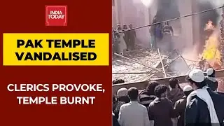 Angry Mob Vandalises Hindu Temple, Sets It Ablaze In Pakistan's Khyber Pakhtunkhwa