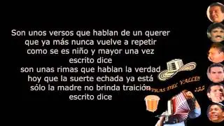 La Suerte Está Echada - Diomedes Díaz (Letra)