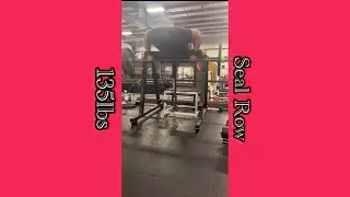 Seal Row(Back Muscles workout) Night Owl #explore #strongman #workout #explorepage