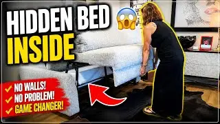 Hidden Bed Inside 😱 | The Sofa That Transforms in Seconds | Modern Space-Saving Design