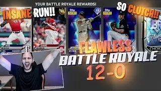 We Went FLAWLESS 12-0 In Battle Royale (INSANE GAMES!!) - MLB The Show 20
