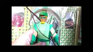 M&M Toy Vlog - Episode 17 - Mego Green Arrow Retro Toy Review Vintage DC Comics
