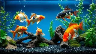 Aquarium Ambience & Fish Tank Sounds | Peaceful Background for Sleep & Calm