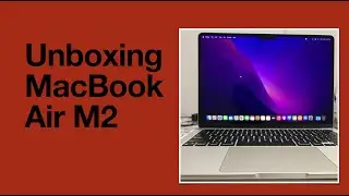 Unboxing MacBook Air M2 MIDNIGHT Unboxing - 2022 | The Best Portable Laptop