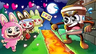 LABUBU CRAZY FAN GIRLS vs Security House | Italian Brainrot Animation x Labubu Animation