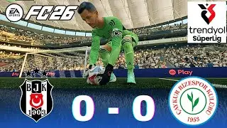 FC 26 – Beşiktaş vs Çaykur Rizespor | Süper Lig 2025/26 | PS5™ 4K60fps