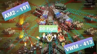 Doomsday Total War - AM2 191 V/S VWM 413 ‐ Last Shelter Survival:::::.....Intense Fight