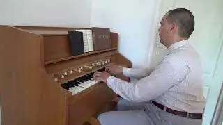Vergiß Nicht Zu Danken - Organist Bujor Florin Lucian spielt auf einem Teck Harmonium
