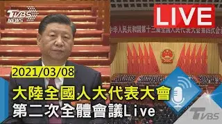 大陸全國人大代表大會 第二次全體會議 Live