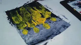 Abstract painting /knife art/Create in Easy :)