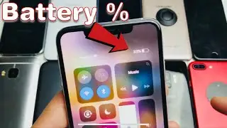 iPhone X/XS: How to Show Battery Percentage