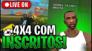 🔴 O NOVO SPIDMCX FREE FIRE NO MSI 5.9 PC FRACO ? AO VIVO 🔴 ESTAMOS ON  !! 🔴 (: