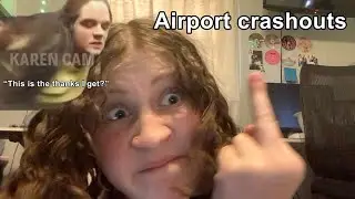 Airport crashouts… except I crashed out (poorly edited)