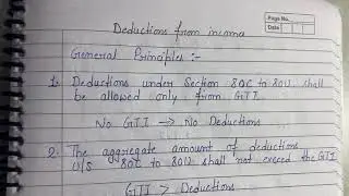 Deductions under Section 80C || Income tax