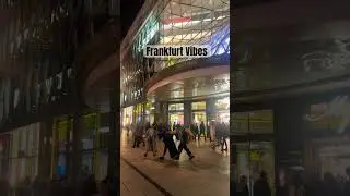 FRANKFURT ZEIL DANCING #realgermany #germancities #positiveinreal #frankfurt #positivegermany #zeil